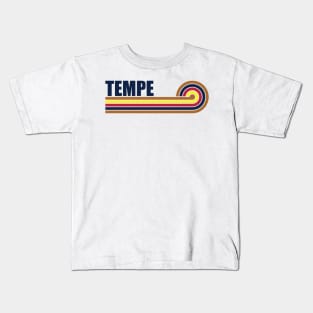 Tempe Arizona horizontal sunset Kids T-Shirt